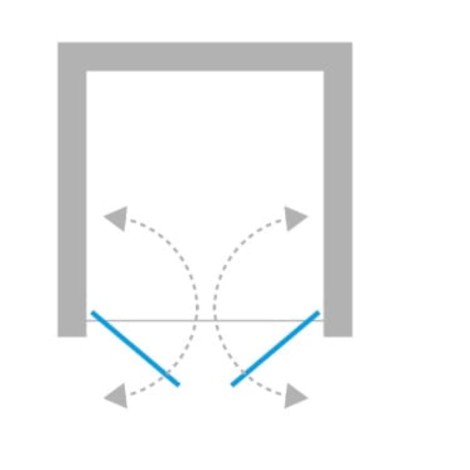 New Trendy New Soleo drzwi wnękowe light gold 2d u 70x195