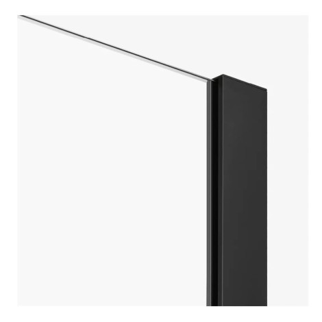 New Trendy Smart kabina prostokątna black 2d 80x90x200