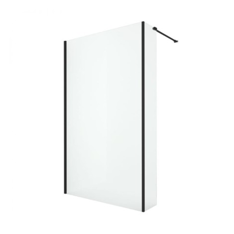 New Trendy Modus ścianka prysznicowa walk-in black 110/200