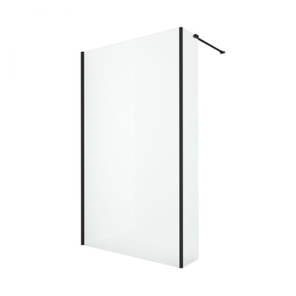 New Trendy Modus ścianka prysznicowa walk-in black 110/200