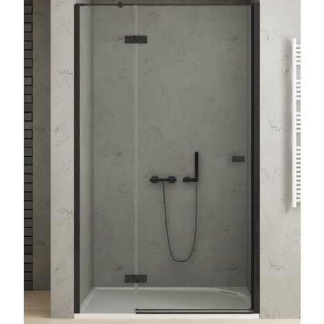 New Trendy Reflexa drzwi wnękowe black prawe 140/200