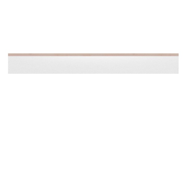 Cerrad Cambia white lappato cokół 59,7x8
