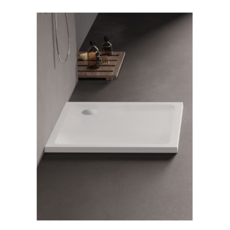 New Trendy Brodzik Mild Akrylowy`Kwadratowy 100X100X4,5cm