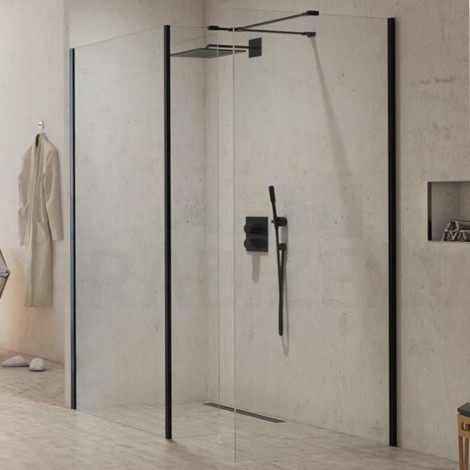 New Trendy New Modus kabina walk-in 1000x2000 mm black