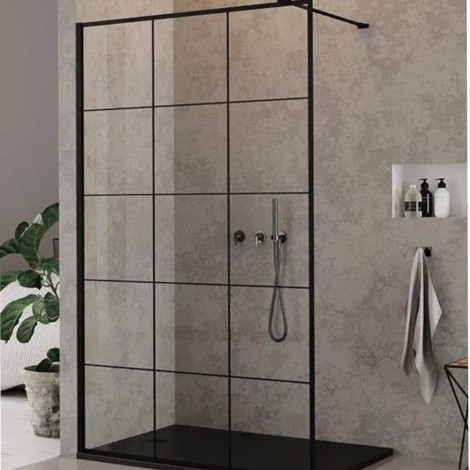 New Trendy New Modus kabina walk-in 1200x2000 mm black