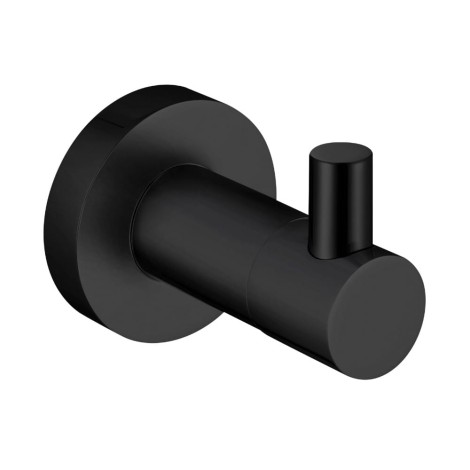 Omnires Modern Projekt haczyk na ręcznik pojedynczy czarny mat