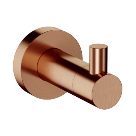 Omnires Modern Projekt haczyk na ręcznik pojedynczy miedź szczotkowana