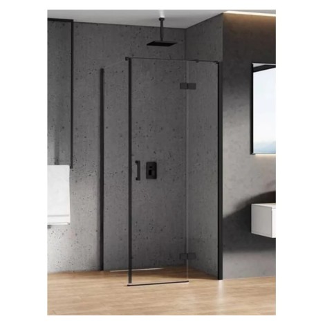 New Trendy Kabina New Renoma black 100/100/195 prawa