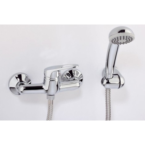 Valvex Family bateria natryskowa z zestawem natryskowym