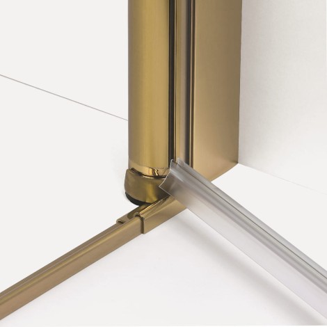 New Trendy New Soleo drzwi wnękowe 900x1950 mm gold brushed