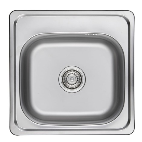 Kuchinox Standard zlewozmywak stalowy wpuszczany 1 komorowy