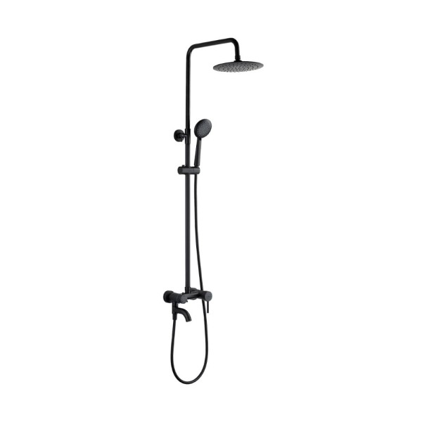 Kuchinox Nortes Kalumna natryskowa z ruchomą wylewką czarna