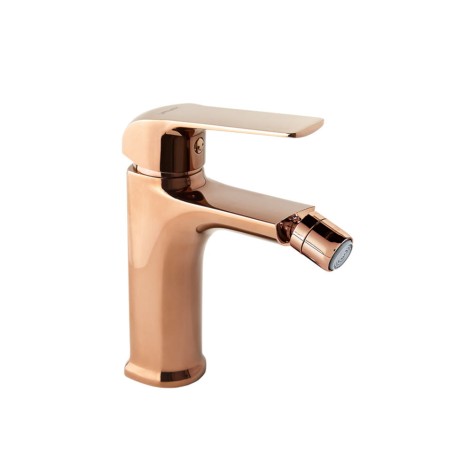 Valvex Aurora rose gold bateria bidetowa stojąca korek