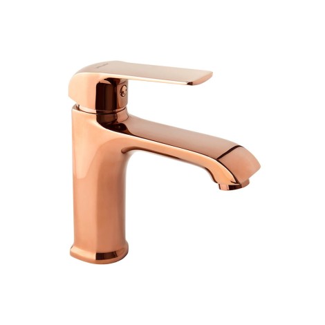 Valvex Aurora Rose Gold bateria umywalkowa,stojąca z korkiem automatycznym