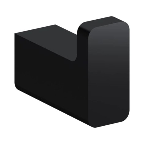 Omnires Nelson haczyk na ręcznik pojedynczy czarnyL