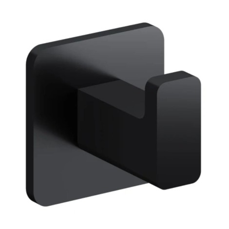 Omnires Nelson haczyk na ręcznik pojedynczy czarny