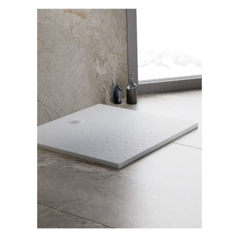 New Trendy  Mori Brodzik Konglomeratowy kwadratowy 90X90X3 cm