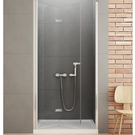 New Trendy New Soleo drzwi wnękowe lewe chrom 120x195