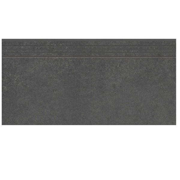 Cerrad Concrete antracite stopnica 59,7x29,7x8