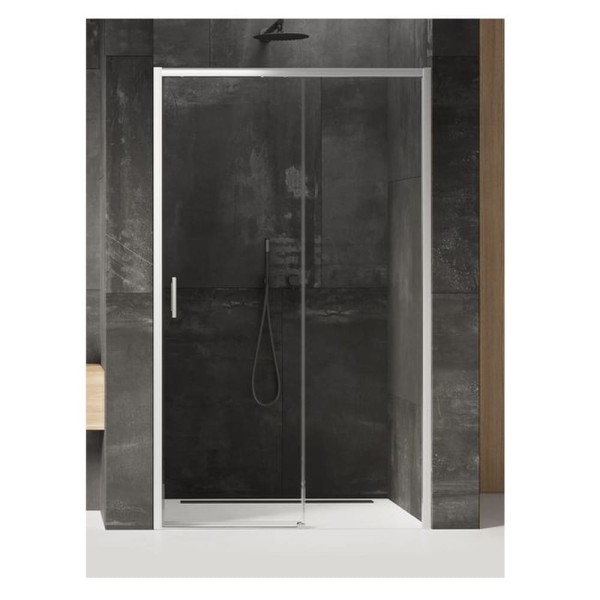 New Trendy Prime drzwi wnękowe chrom 120x200