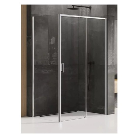 New Trendy Prime kabina prostokątna prawa chrom 120x80x200