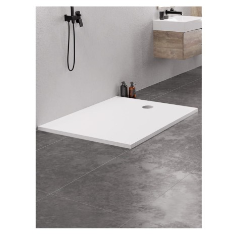 New Trendy Brodzik Nex Nonglomeratowy 120x80x3.5cm
