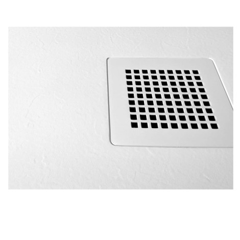 New Trendy Brodzik Mori Konglomeratowy półokrągły posadzkowy 90X90X3cm