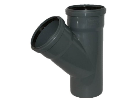 Armakan PCV trójnik  PP 110/110/45°