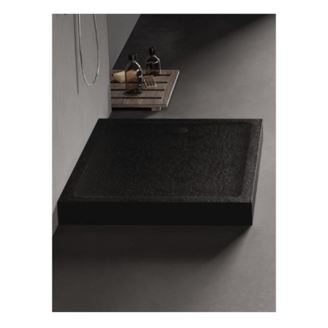 New Trendy Brodzik Mild Stone Prostokątny 90X70X11,5cm