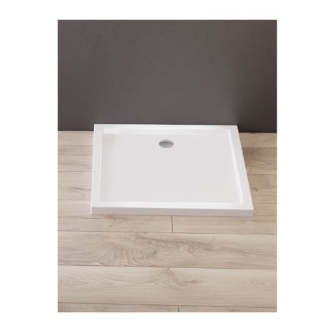 New Trendy Brodzik Columbus Prostokątny 800X800X6cm
