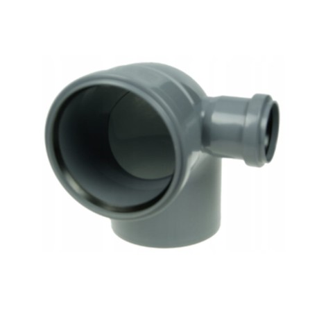 Armakan PCV trójnik kolankowy  PP 110/50/90°/90 prawy