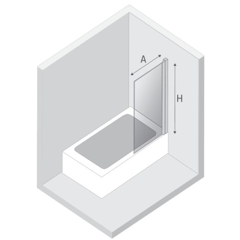 New Trendy New Soleo parawan nawannowy 700c1400 mm black