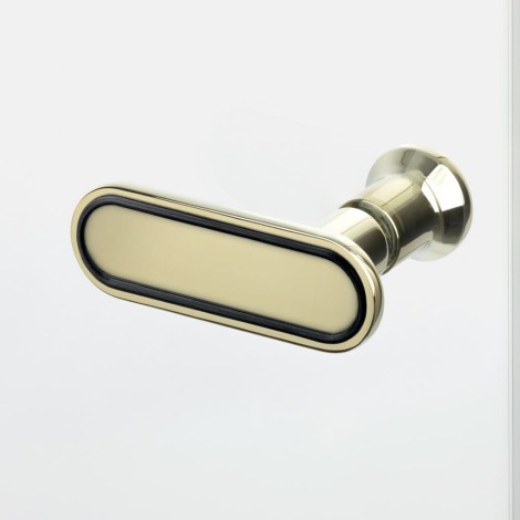 New Trendy New Soleo kabina kwadratowa 900x900x1950 mm light gold