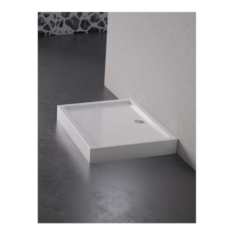 New Trendy Brodzik Columbus Prostokątny 100X80X14 cm