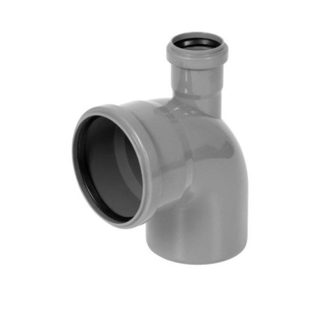 Armakan PCV trójnik kolankowy  PP 110/50/90°/90