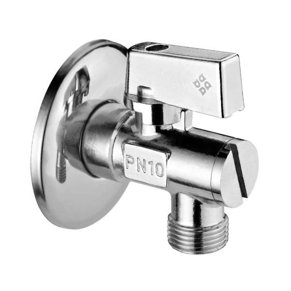 Deante zawór kątowy 1/2"-3/8" chrom