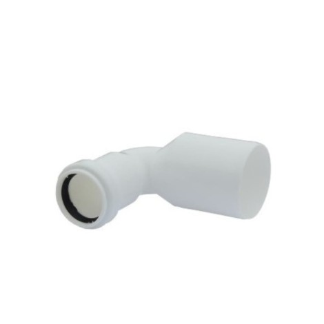 Armakan PCV zwężka kolankowa biała  PP 50/32
