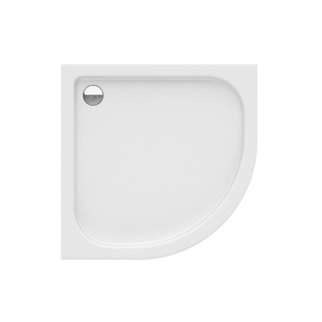New Trendy Brodzik Domio Półokrągły 80X80X16cm
