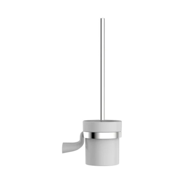 Omnires Saco szczotka do WC chrom/biały
