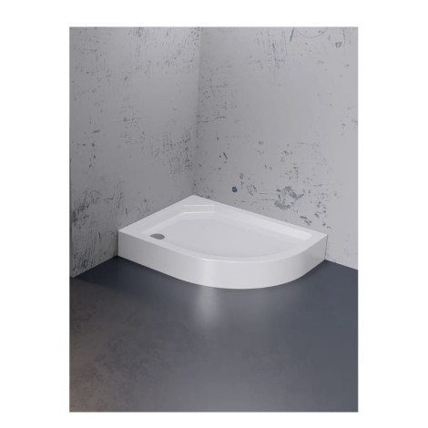 New Trendy Brodzik Maxima  Lewy 120X85X17cm