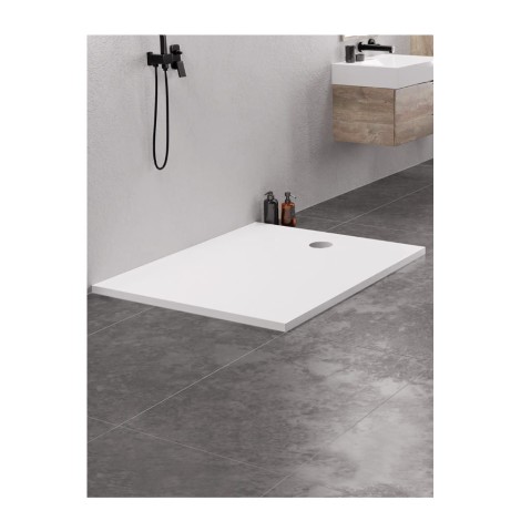 New Trendy Brodzik Konglomeratowy Nex 110X80X3,5cm