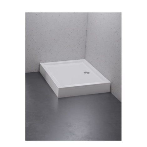 New Trendy Brodzik Cantare Prostokątny 100X80X15,5cm