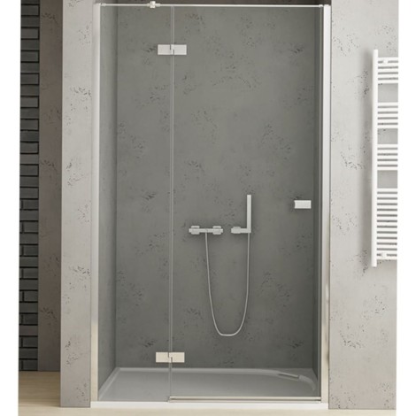 New Trendy Preflexa drzwi wnękowe 800x2000 mm chrom