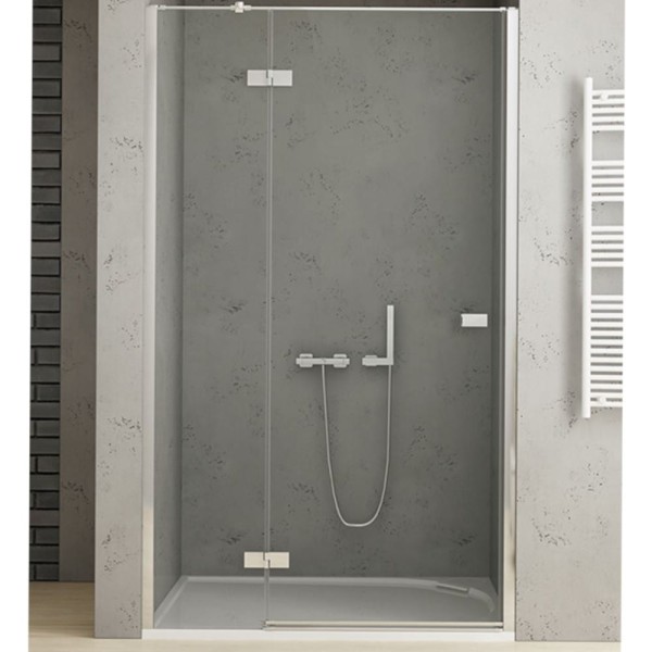 New Trendy Preflexa drzwi wnękowe 800x2000 mm chrom