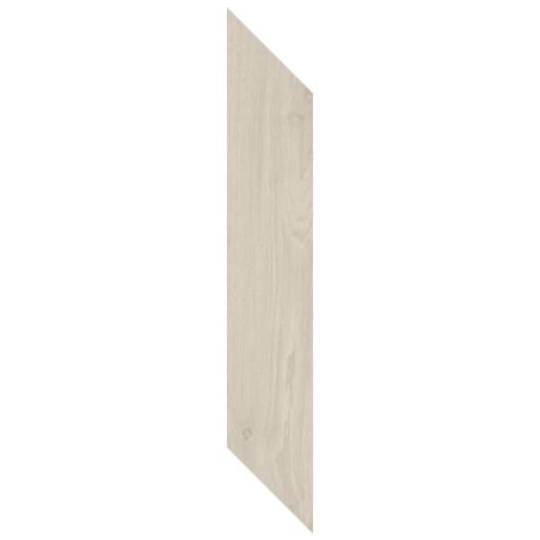 Paradyż Heartwood crema chevron lewy płytka gresowa 9,8 x 59,8 cm