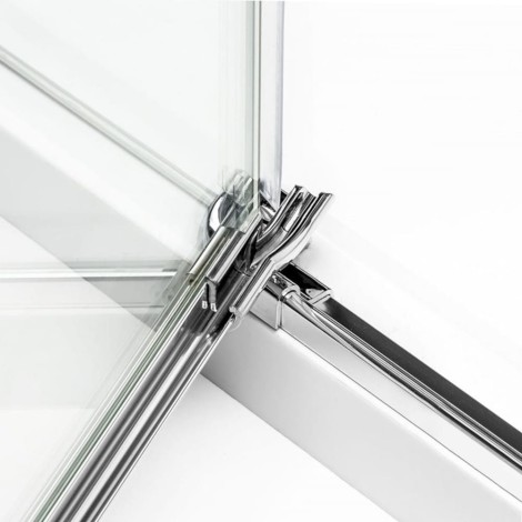 New Trendy Preflexa drzwi wnękowe 800x2000 mm chrom