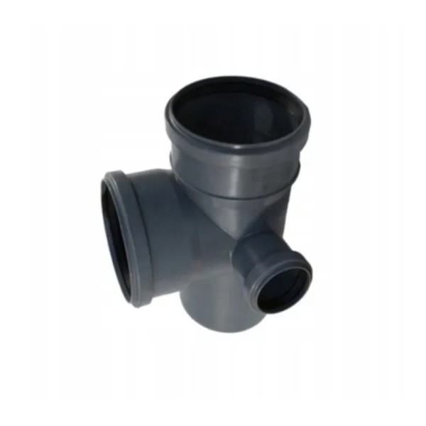 Armakan PCV czwórnik dwupłaszczowy wew  PP 110/50/110/90°lewy