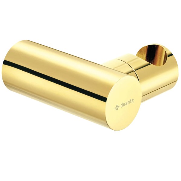 Deante Round uchwyt punktowy mosiężny gold