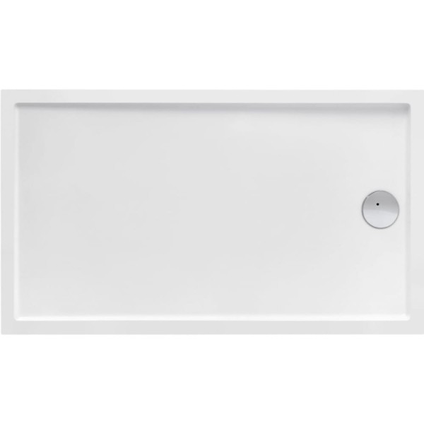 Roca Granada brodzik akrylowy flat 1400x800x40 biały