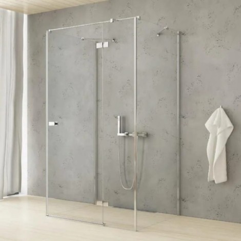 New Trendy Reflexa kabina przyścienna 900x900x2000 mm chrom